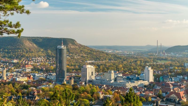 Panoramablick auf Jena