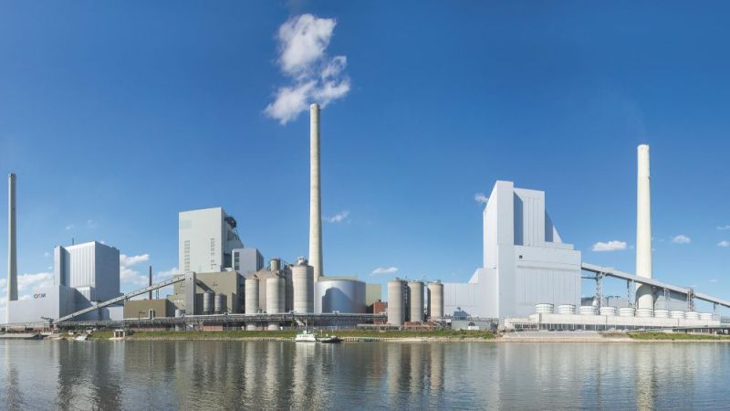 Großkraftwerk in Mannheim 