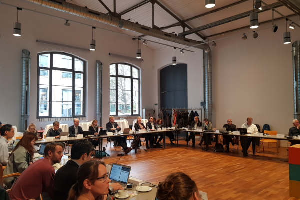Delegierte aus rund 20 Ländern haben sich beim ExCo Meeting des Energy Storage TCP in Berlin getroffen.