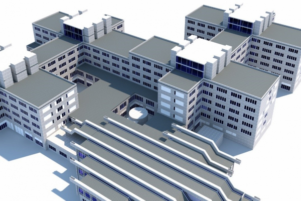 Building Information Modelling (BIM) using the example of the Faculty of Chemistry.